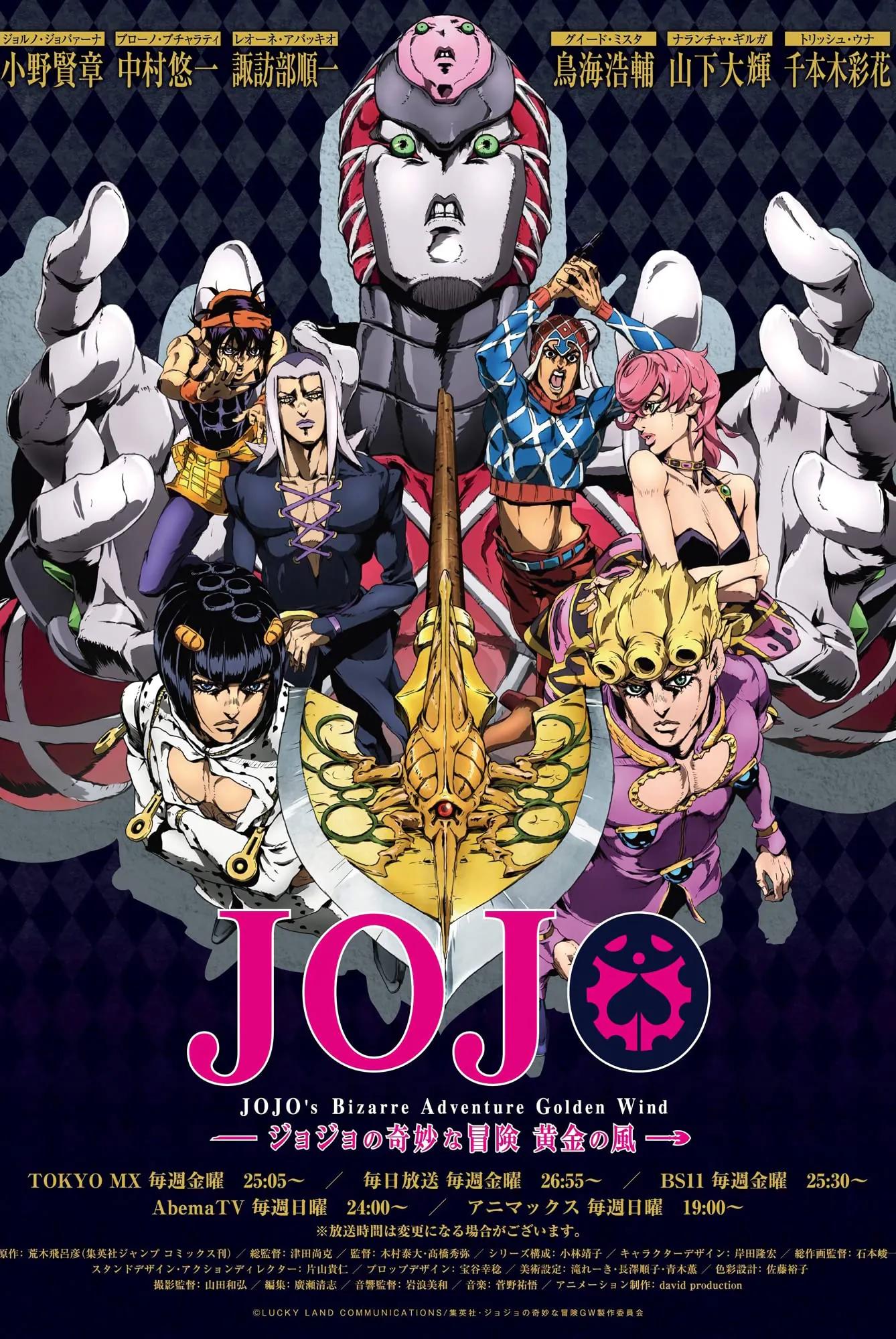JoJo's Bizarre Adventure Part 5: Golden Wind